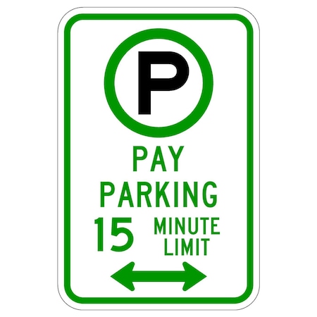 Sign Solutions Usa 12 in W, 18 in H, Aluminum, White DUS08HWT1218R7-21A